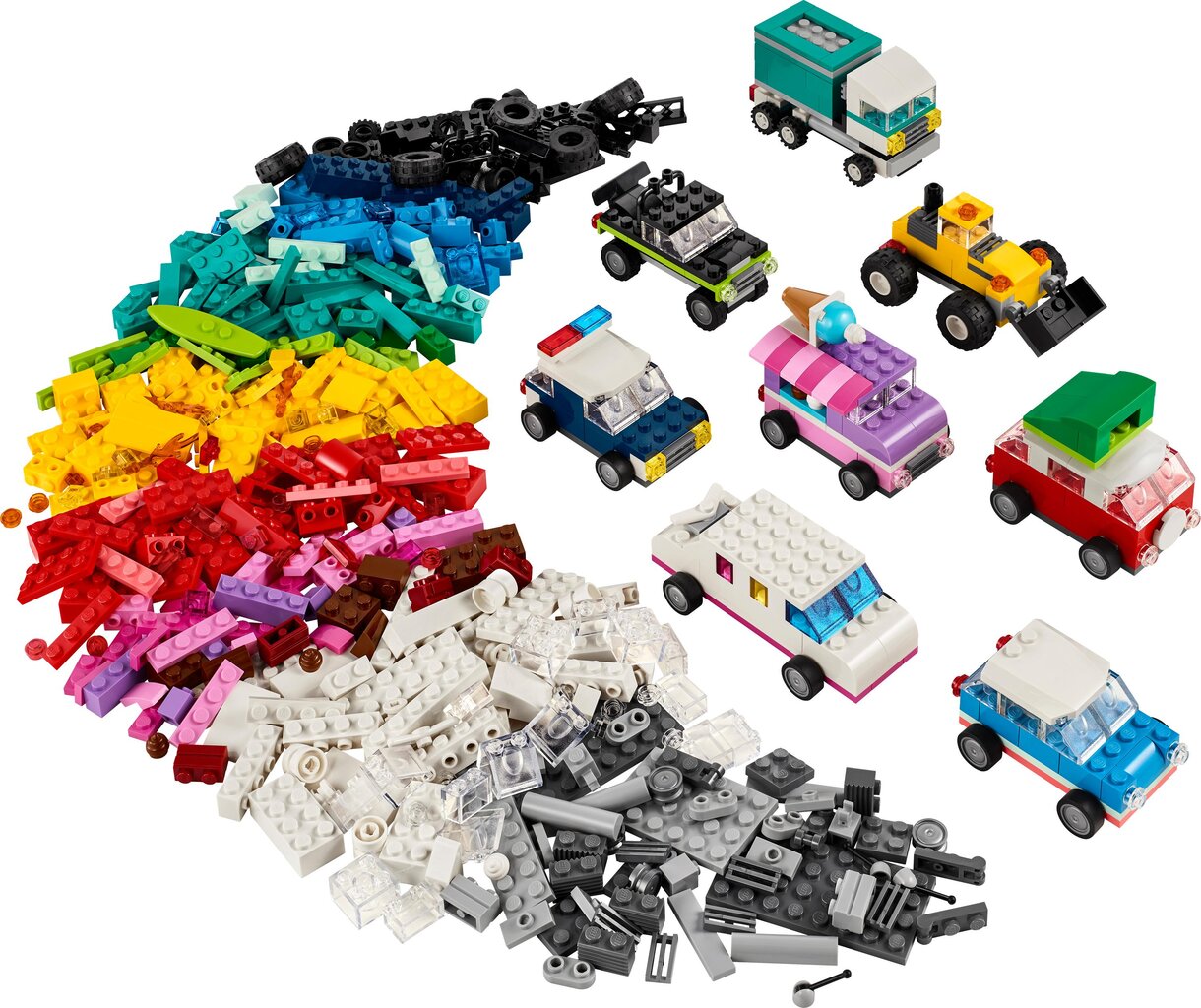 11036 LEGO® Classic Kūrybinės transporto priemonės kaina ir informacija | Konstruktoriai ir kaladėlės | pigu.lt