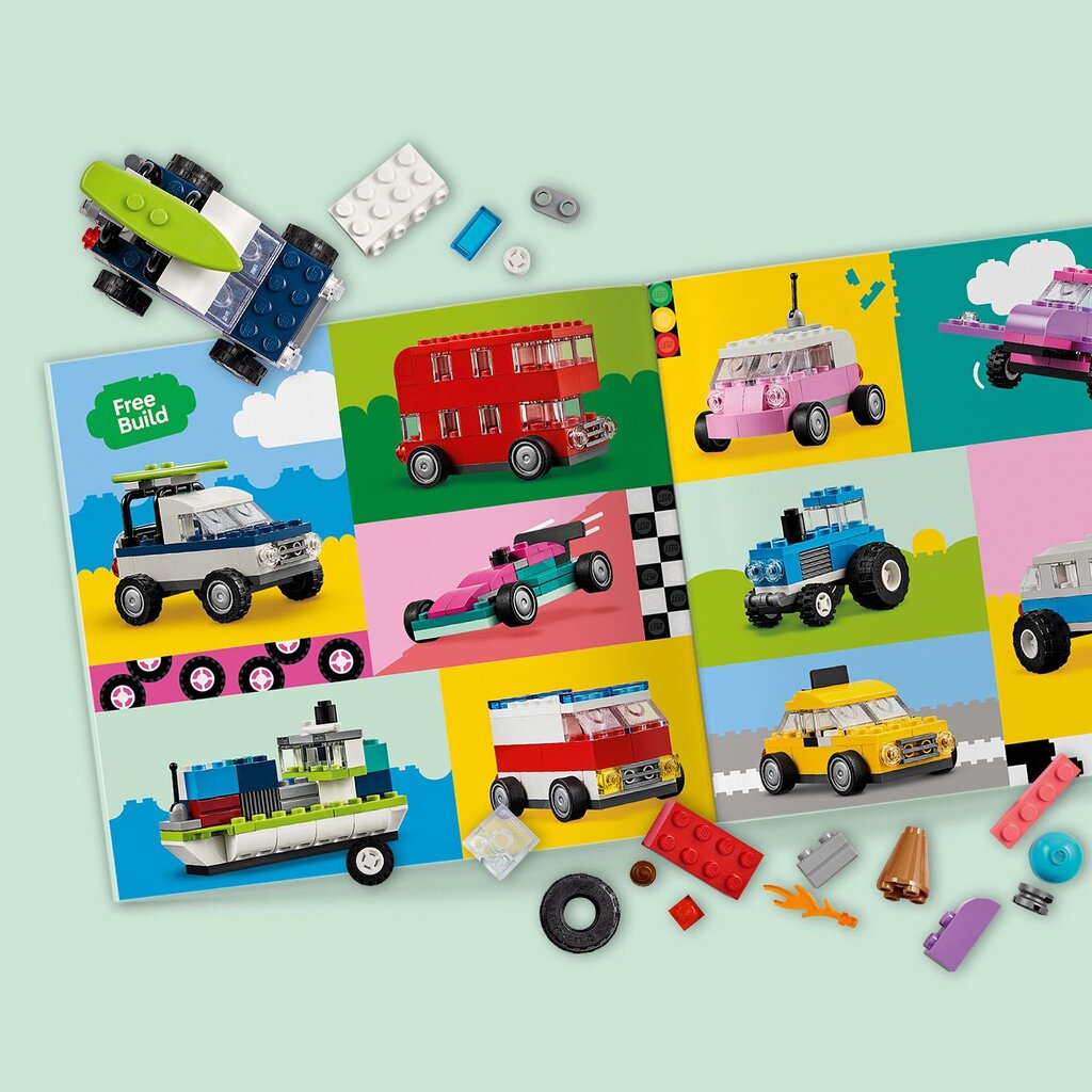 11036 LEGO® Classic Kūrybinės transporto priemonės kaina ir informacija | Konstruktoriai ir kaladėlės | pigu.lt