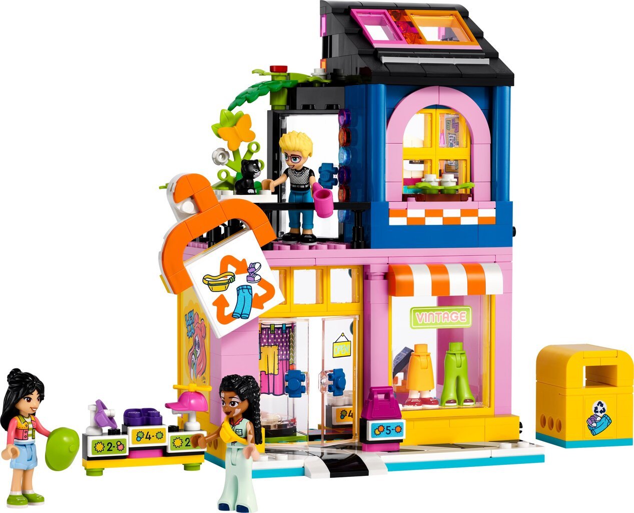 42614 LEGO® Friends Vintažinių drabužių parduotuvė цена и информация | Konstruktoriai ir kaladėlės | pigu.lt