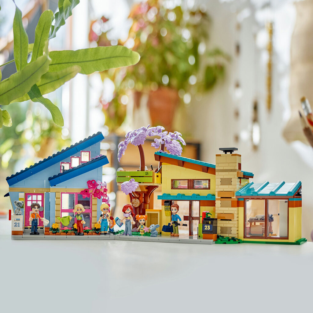 42620 LEGO® Friends Olio ir Peizlės šeimų namai kaina ir informacija | Konstruktoriai ir kaladėlės | pigu.lt