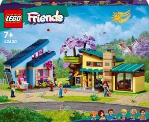 42620 LEGO® Friends Дом семей Олио и Пейзле цена и информация | Конструкторы и кубики | pigu.lt