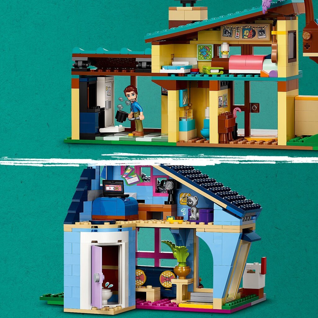 42620 LEGO® Friends Olio ir Peizlės šeimų namai kaina ir informacija | Konstruktoriai ir kaladėlės | pigu.lt