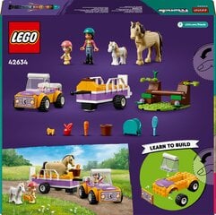 42634 LEGO® Friends Прицеп для лошадей и пони цена и информация | Конструкторы и кубики | pigu.lt