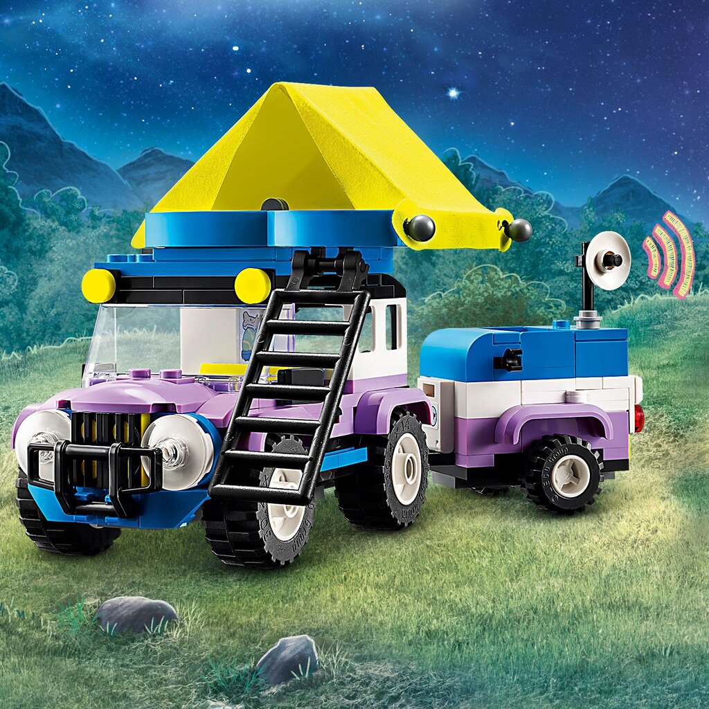 42603 LEGO® Friends Žvaigždžių stebėjimo stovyklavietės automobilis цена и информация | Konstruktoriai ir kaladėlės | pigu.lt