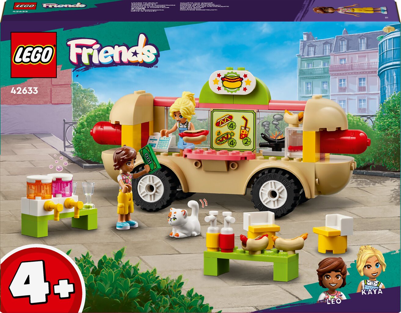 42633 LEGO® Friends: Вагончик для хот-догов цена | pigu.lt