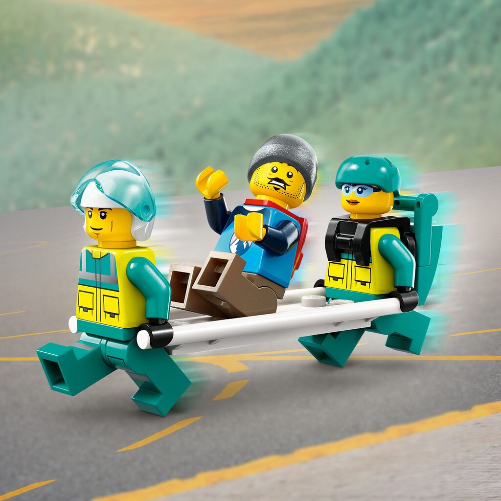 60405 LEGO® City Skubiosios pagalbos sraigtasparnis kaina ir informacija | Konstruktoriai ir kaladėlės | pigu.lt