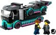 60406 LEGO® City Lenktyninis automobilis ir automobilių gabenimo sunkvežimis kaina ir informacija | Konstruktoriai ir kaladėlės | pigu.lt