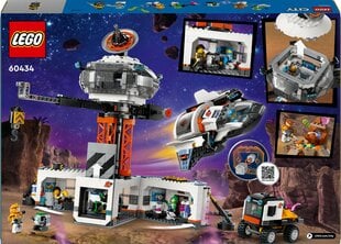 60434 LEGO® City Kosminė bazė ir raketos paleidimo aikštelė kaina ir informacija | Konstruktoriai ir kaladėlės | pigu.lt