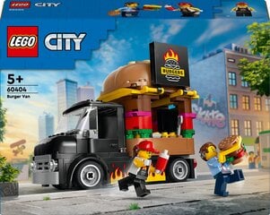 60404 Грузовик с бургерами LEGO® City цена и информация | Конструкторы и кубики | pigu.lt