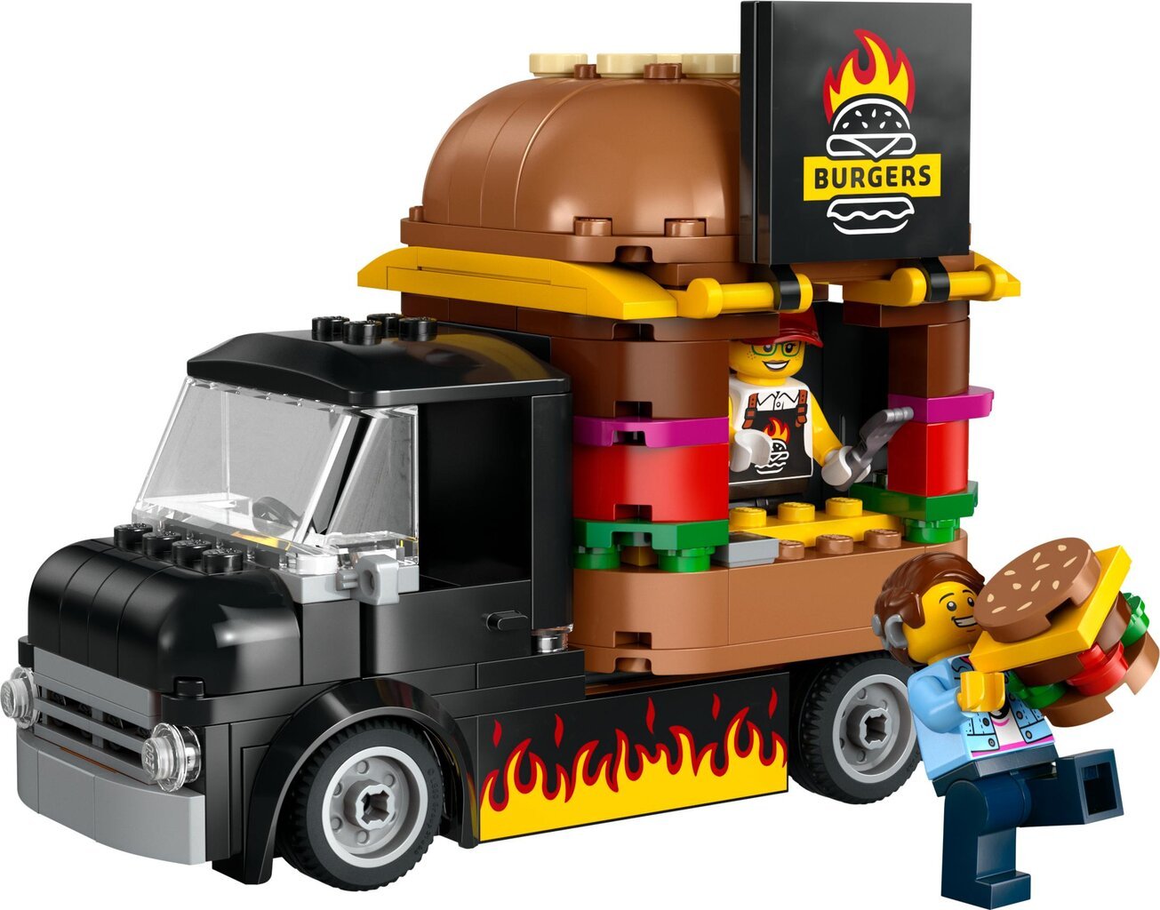 60404 LEGO® City Mėsainių sunkvežimis kaina ir informacija | Konstruktoriai ir kaladėlės | pigu.lt