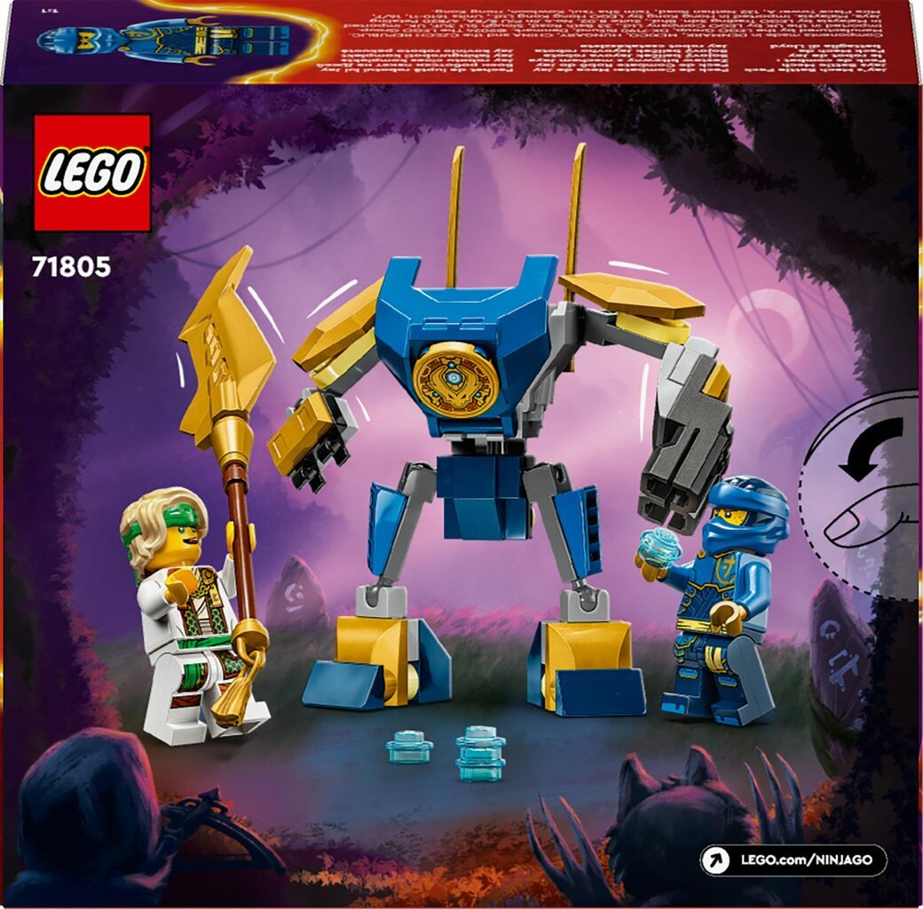 71805 LEGO® Ninjago Jay kovinio roboto pakuotė kaina ir informacija | Konstruktoriai ir kaladėlės | pigu.lt