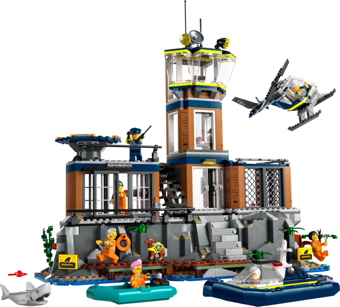 60419 LEGO® City Policijos kalėjimo sala kaina ir informacija | Konstruktoriai ir kaladėlės | pigu.lt