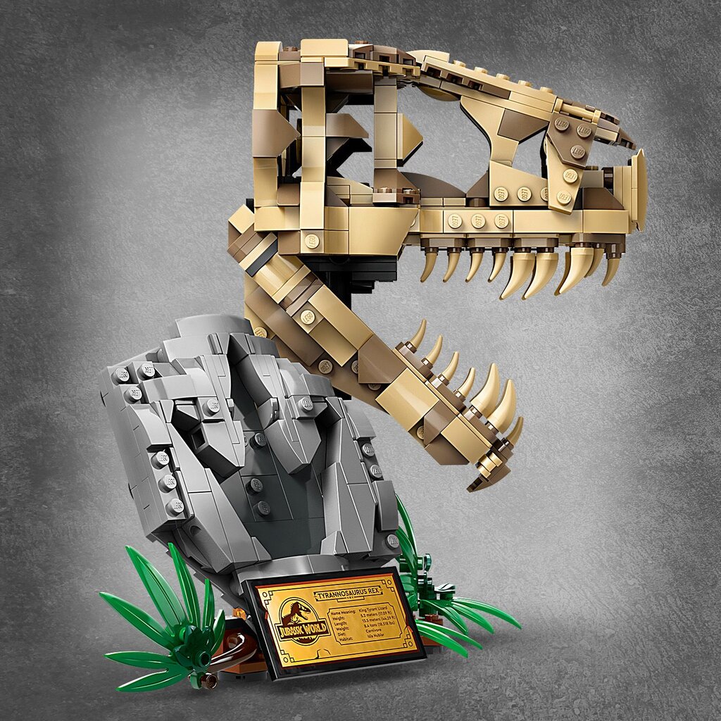 76964 LEGO® Jurassic World Dinozaurų fosilijos: tiranozauro kaukolė kaina ir informacija | Konstruktoriai ir kaladėlės | pigu.lt