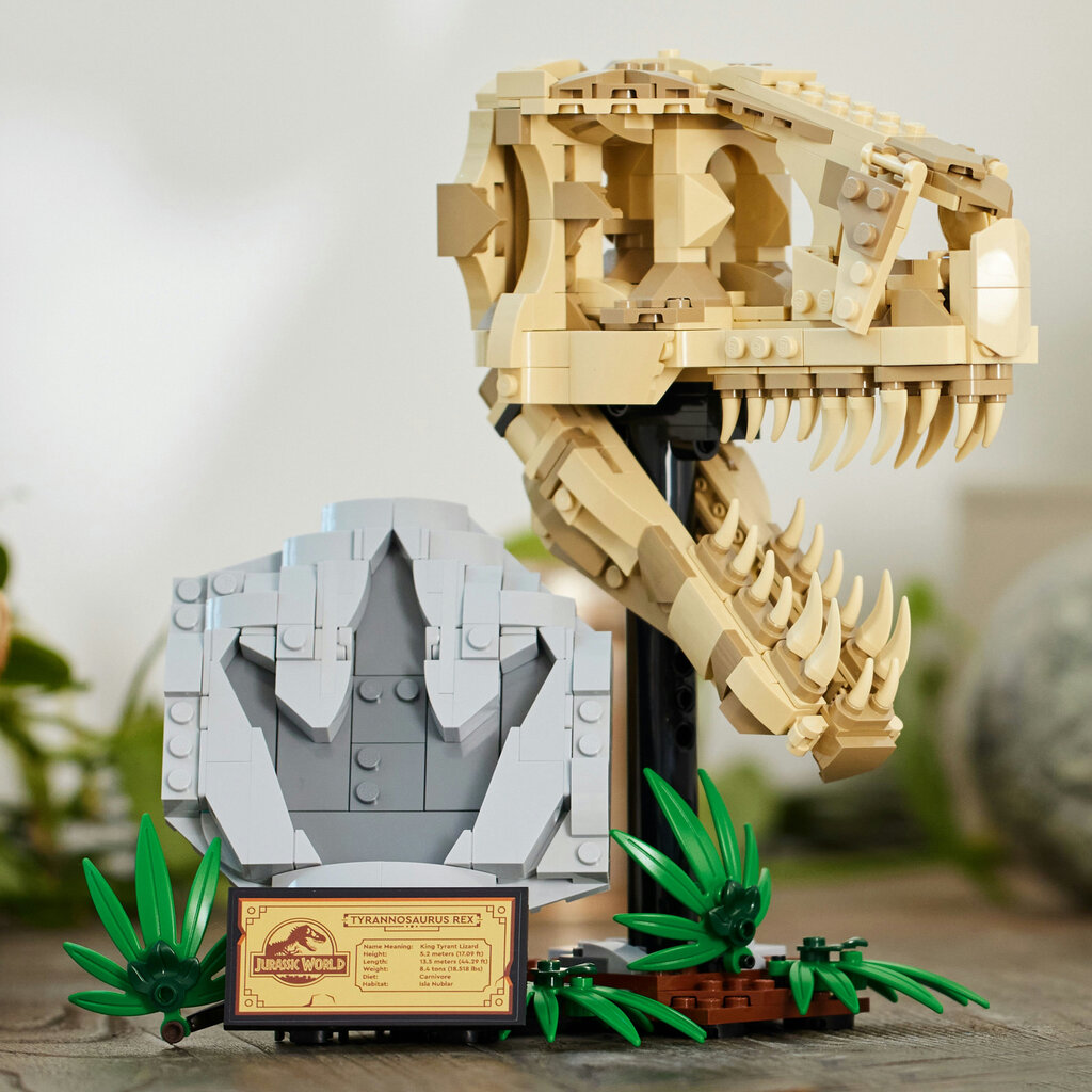 76964 LEGO® Jurassic World Dinozaurų fosilijos: tiranozauro kaukolė kaina ir informacija | Konstruktoriai ir kaladėlės | pigu.lt