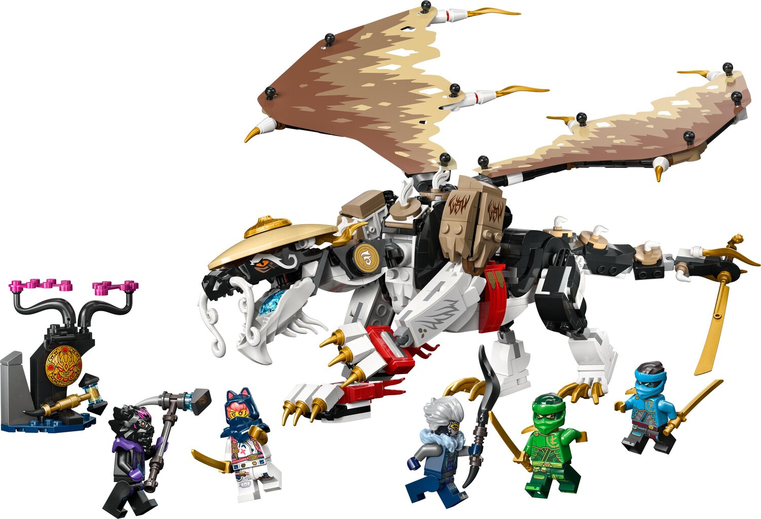 71809 LEGO® Ninjago Vyriausiasis drakonas Egaltas kaina ir informacija | Konstruktoriai ir kaladėlės | pigu.lt