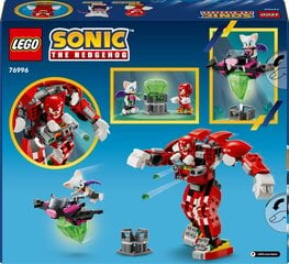 76996 LEGO® Sonic the Hedgehog™ Knuckles robotas sargybinis kaina ir informacija | Konstruktoriai ir kaladėlės | pigu.lt