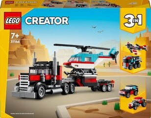 31146 LEGO® Creator Bortinis sunkvežimis su sraigtasparniu kaina ir informacija | Konstruktoriai ir kaladėlės | pigu.lt