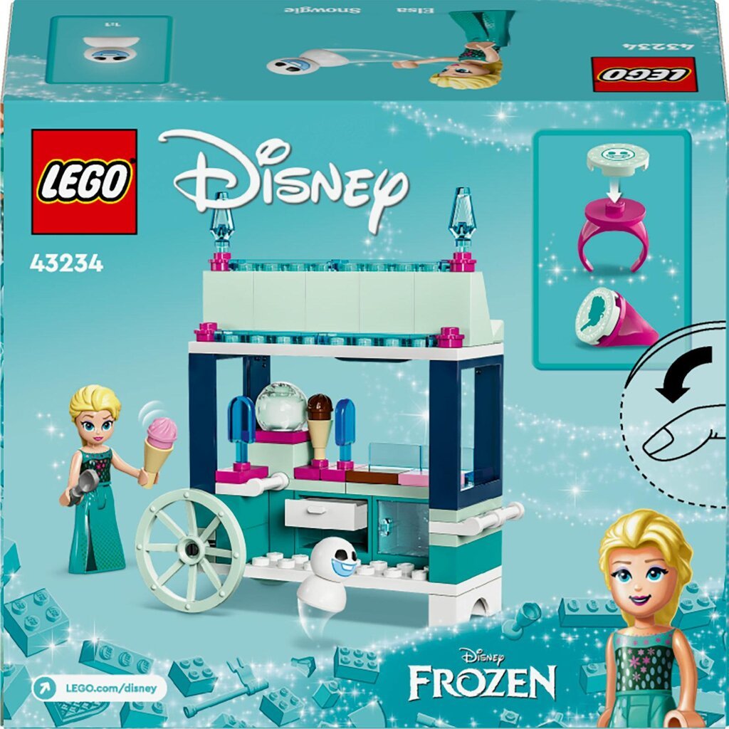 43234 LEGO® Disney Elzos „Ledo šalies“ vaišės цена и информация | Konstruktoriai ir kaladėlės | pigu.lt