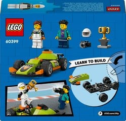 60399 Зеленый гоночный автомобиль LEGO® City цена и информация | Конструкторы и кубики | pigu.lt