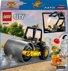 60401 LEGO® City Строительный дорожный каток цена и информация | Конструкторы и кубики | pigu.lt