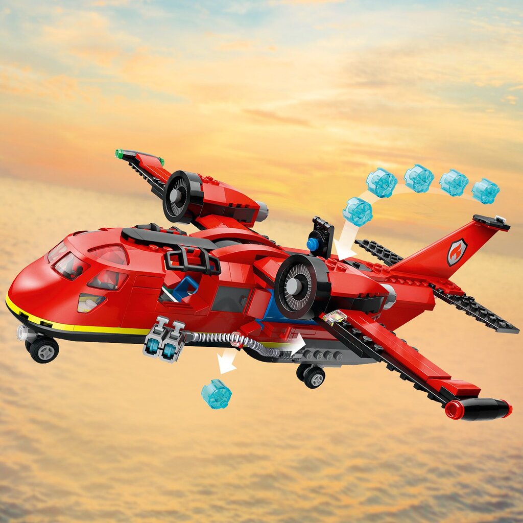 60413 LEGO® City Ugniagesių lėktuvas kaina ir informacija | Konstruktoriai ir kaladėlės | pigu.lt