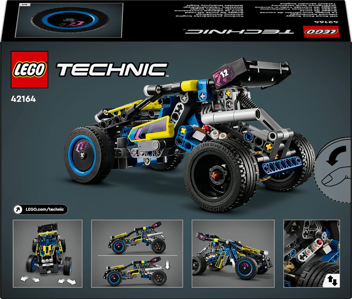 42164 LEGO® Technic Гоночный багги по бездорожью цена | pigu.lt