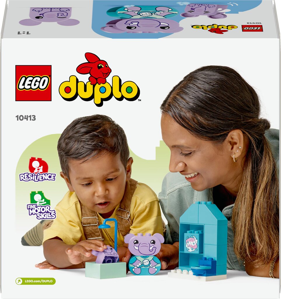 10413 LEGO® DUPLO Kasdienė rutina: maudynės kaina ir informacija | Konstruktoriai ir kaladėlės | pigu.lt