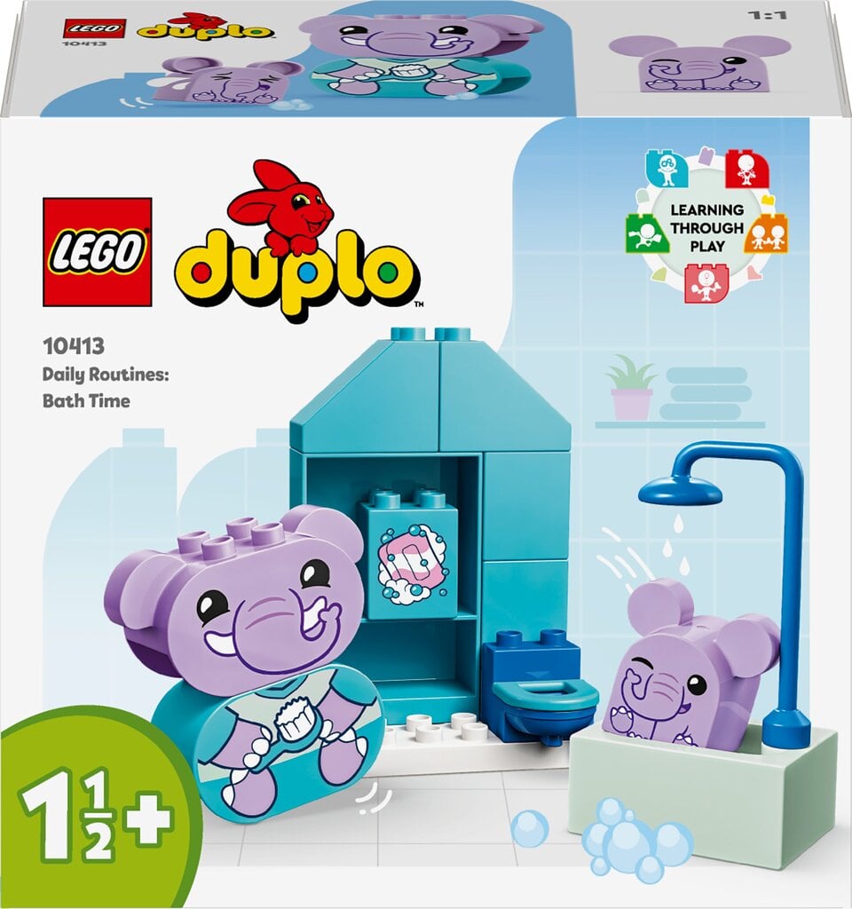 10413 LEGO® DUPLO® Mano pirmoji kasdienė rutina: maudynės kaina ir informacija | Konstruktoriai ir kaladėlės | pigu.lt