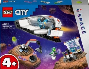 60429 LEGO® City Космический корабль и обнаруженный астероид цена и информация | Конструкторы и кубики | pigu.lt