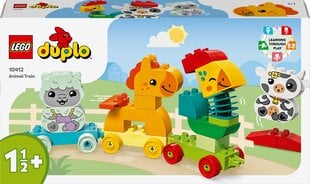 10412 LEGO® DUPLO Gyvūnų traukinukas kaina ir informacija | Konstruktoriai ir kaladėlės | pigu.lt