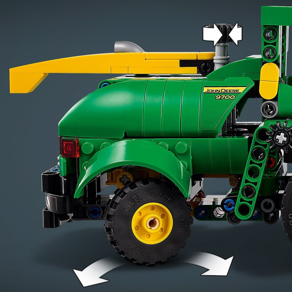 42168 LEGO® Technic John Deere 9700 Forage Harvester kaina ir informacija | Konstruktoriai ir kaladėlės | pigu.lt