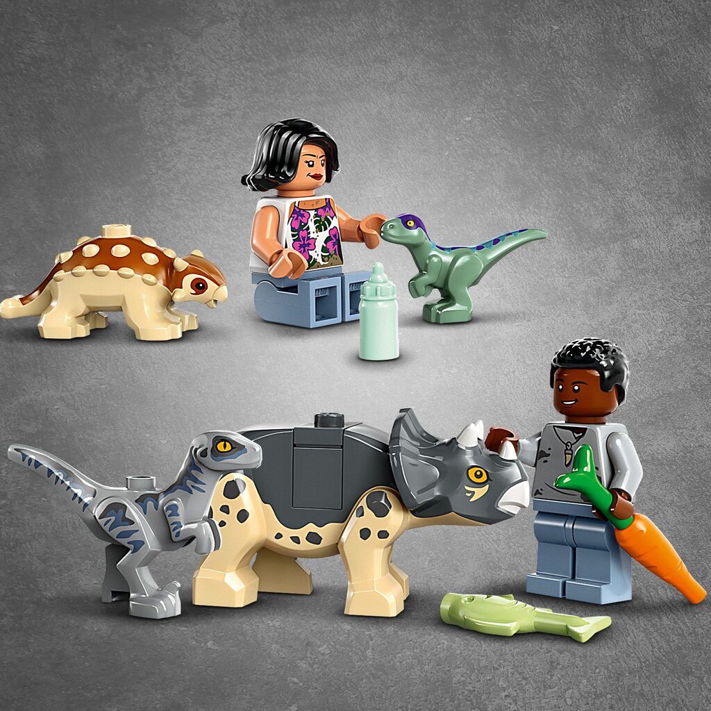 76963 LEGO® Jurassic World Dinozauriukų gelbėjimo centras kaina ir informacija | Konstruktoriai ir kaladėlės | pigu.lt