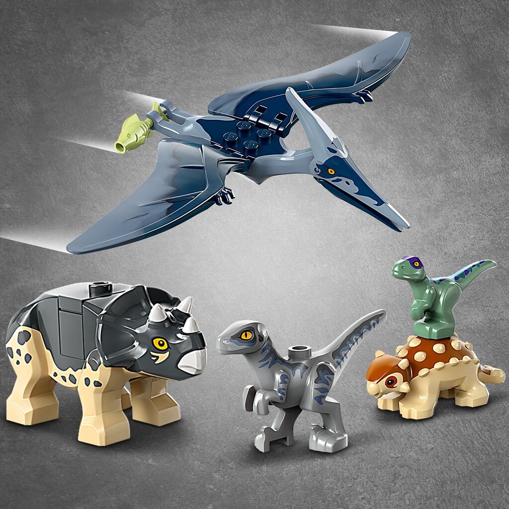 76963 LEGO® Jurassic World Dinozauriukų gelbėjimo centras kaina ir informacija | Konstruktoriai ir kaladėlės | pigu.lt