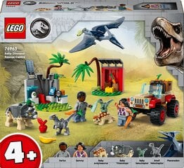 76963 LEGO® Jurassic World Центр спасения динозавров цена и информация | Конструкторы и кубики | pigu.lt