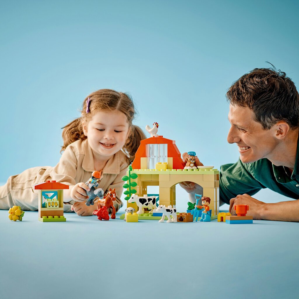 10416 LEGO® DUPLO Gyvūnų priežiūra ūkyje kaina ir informacija | Konstruktoriai ir kaladėlės | pigu.lt