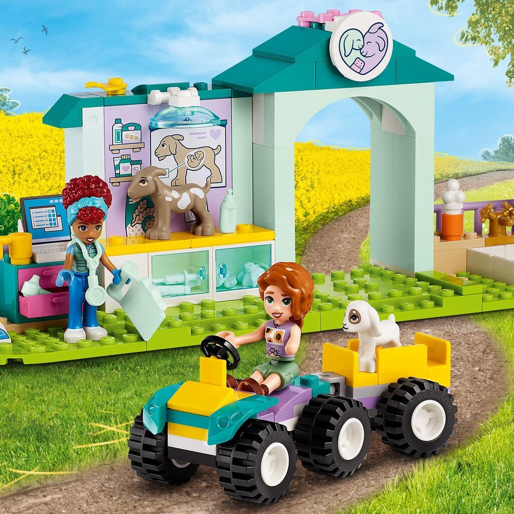 42632 LEGO® Friends Ūkio gyvūnų veterinarijos klinika kaina ir informacija | Konstruktoriai ir kaladėlės | pigu.lt