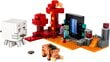 21255 LEGO® Minecraft Pasala „Nether“ portale kaina ir informacija | Konstruktoriai ir kaladėlės | pigu.lt