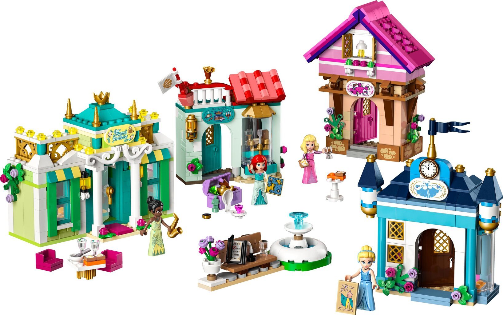 43246 LEGO® Disney princesių nuotykiai turguje kaina ir informacija | Konstruktoriai ir kaladėlės | pigu.lt