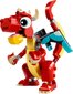 31145 LEGO® Creator Raudonas drakonas kaina ir informacija | Konstruktoriai ir kaladėlės | pigu.lt