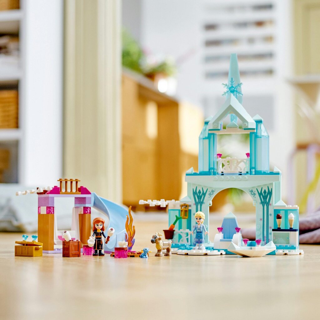 43238 LEGO® Disney Princess Elzos Ledo šalies pilis kaina ir informacija | Konstruktoriai ir kaladėlės | pigu.lt
