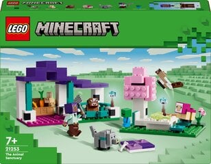 21253 LEGO® Minecraft Gyvūnų prieglauda kaina ir informacija | Konstruktoriai ir kaladėlės | pigu.lt