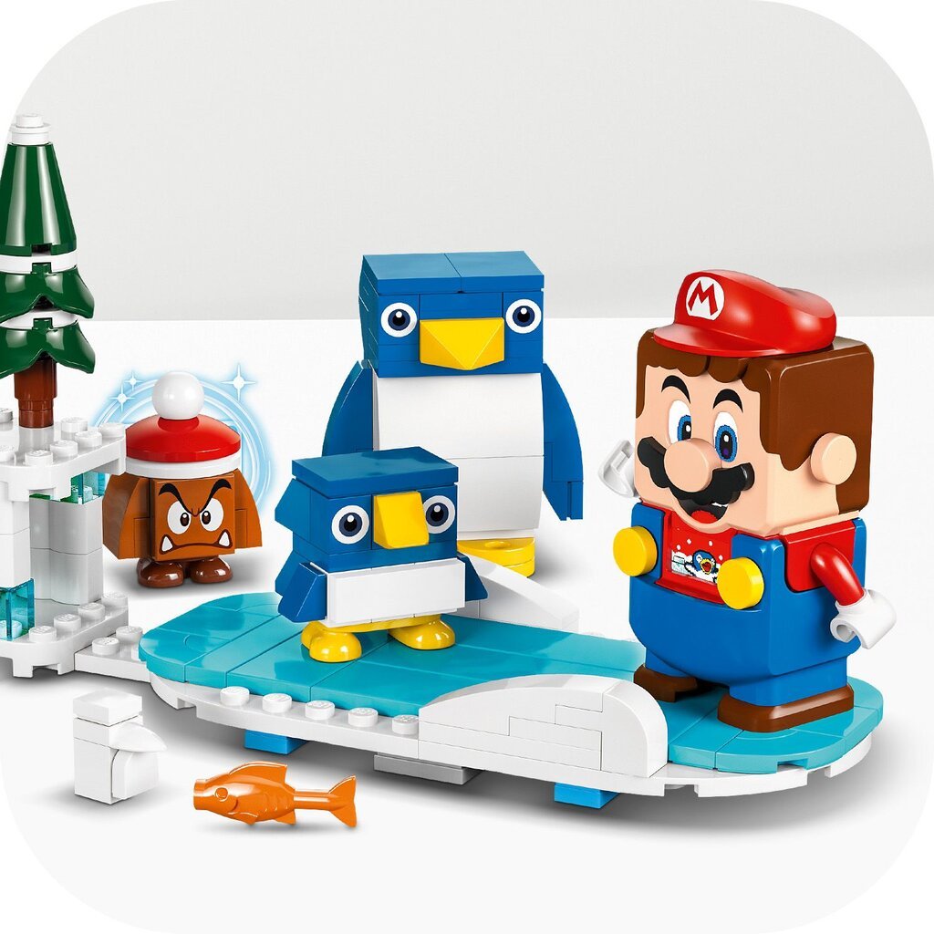 71430 LEGO® Super Mario Penguin šeima nuotykiai ant sniego – papildomas rinkinys kaina ir informacija | Konstruktoriai ir kaladėlės | pigu.lt