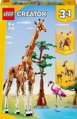 31150 LEGO® Creator Laukiniai safario gyvūnai kaina ir informacija | Konstruktoriai ir kaladėlės | pigu.lt