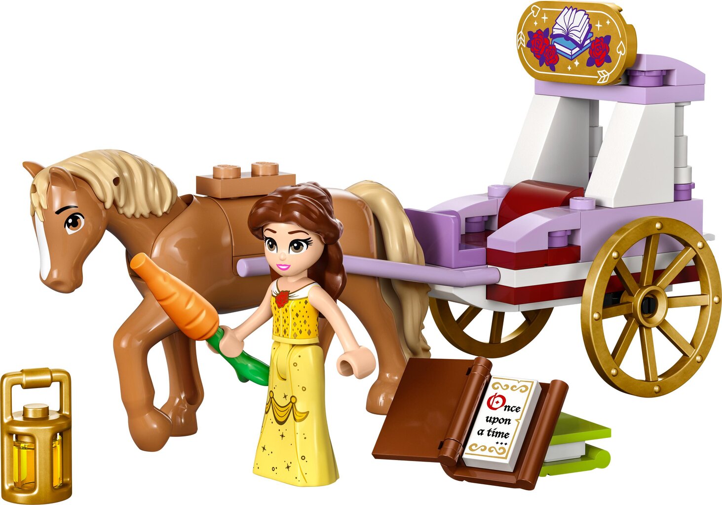 43233 LEGO® Disney Princess Gražuolės pasakos arklių karieta цена и информация | Konstruktoriai ir kaladėlės | pigu.lt