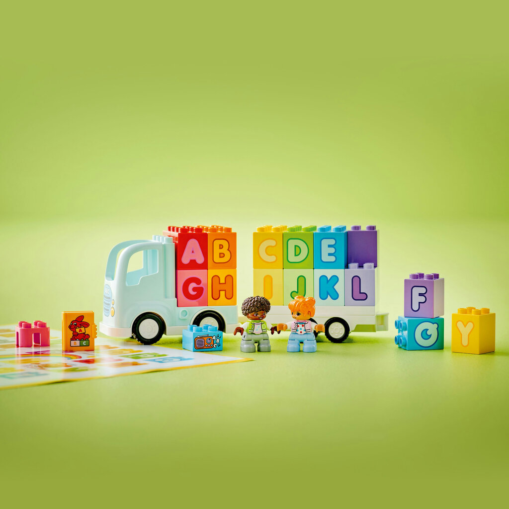 10421 LEGO® DUPLO Abėcėlės sunkvežimis kaina ir informacija | Konstruktoriai ir kaladėlės | pigu.lt