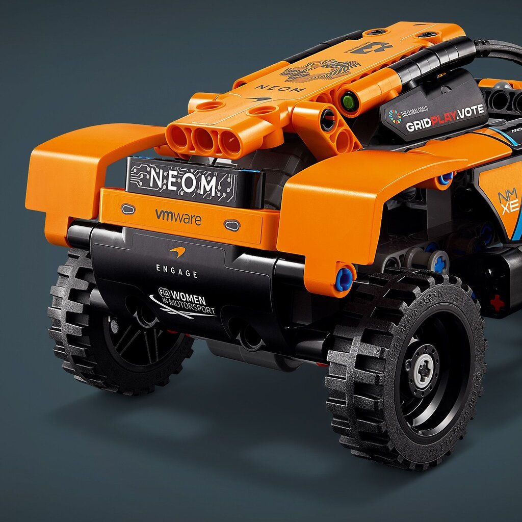 42166 LEGO® Technic NEOM McLaren Extreme E Race Car kaina ir informacija | Konstruktoriai ir kaladėlės | pigu.lt