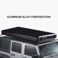 Automobilio stogo palapinė Unispectra-Explorer, 210 x 132 x 18 cm, juoda kaina ir informacija | Palapinės | pigu.lt