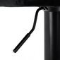 Makiažo kėdė 4Rico QS-B801, juoda kaina ir informacija | Baldai grožio salonams | pigu.lt