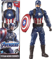 Figūrėlė Marvel Avengers Kapitan Ameryka Titan Hero Series, 30cm цена и информация | Игрушки для мальчиков | pigu.lt