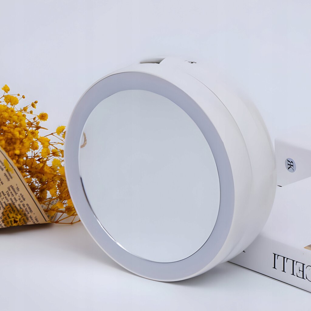 Sulankstomas kosmetinis veidrodis su LED apšvietimu цена и информация | Kosmetinės, veidrodėliai | pigu.lt